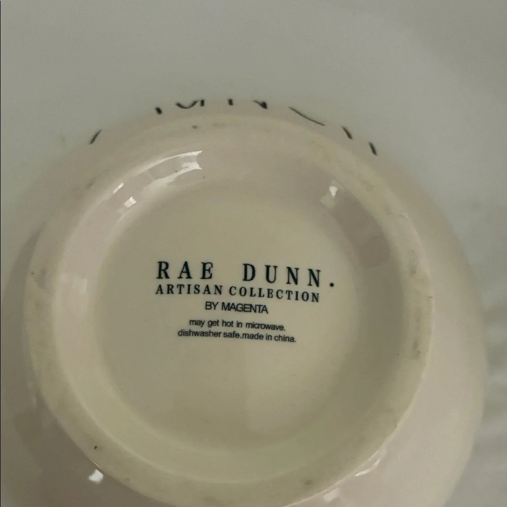Rae Dunn White 'Munch' Bowls
